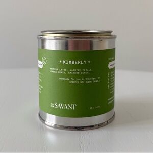 The New Savant Matcha Candle “Kimberly”